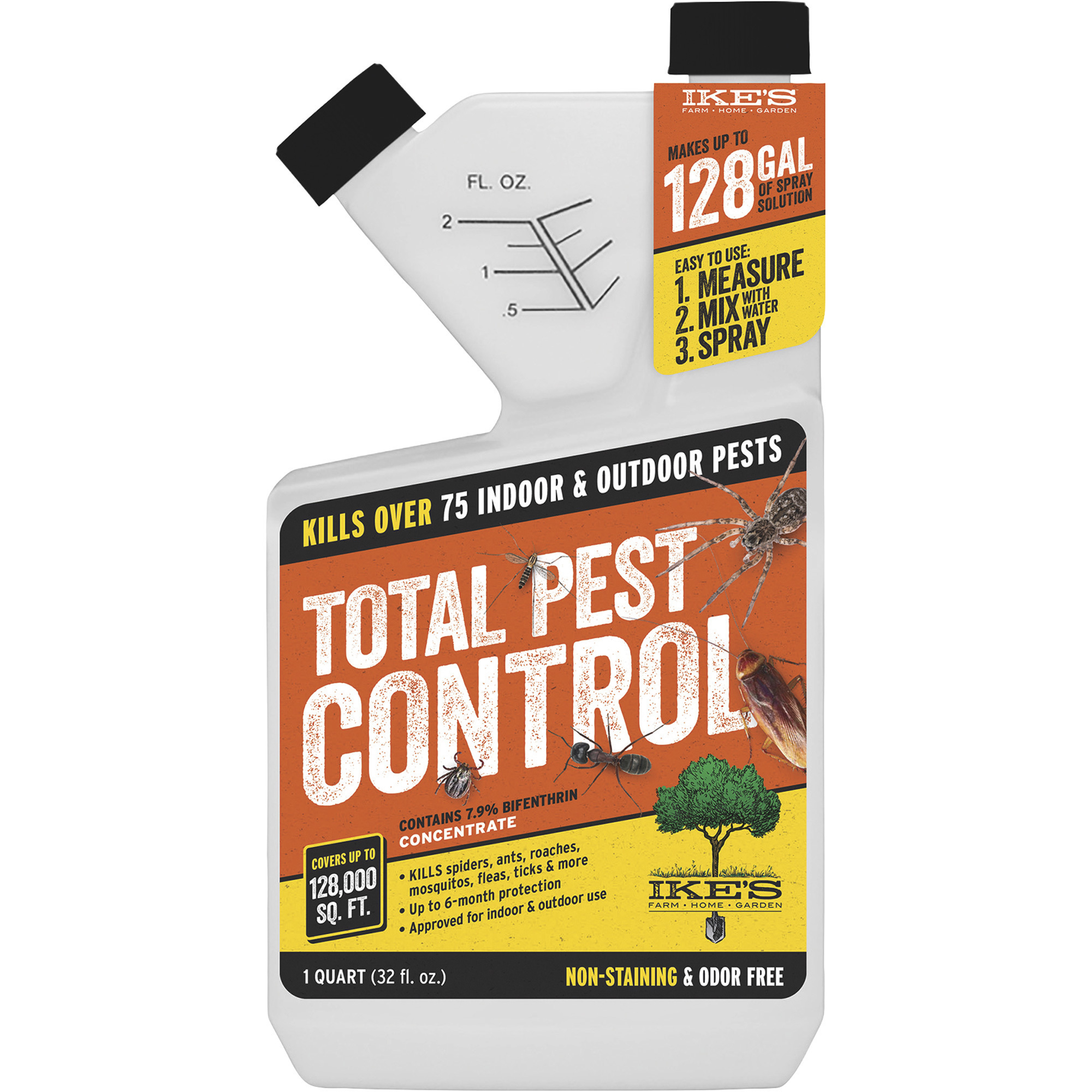 IKE'S Total Pest Control, 1-Quart Jug